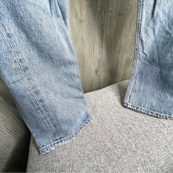 Agolde Riley High Rise Straight Crop Jeans - Picture 5 of 9